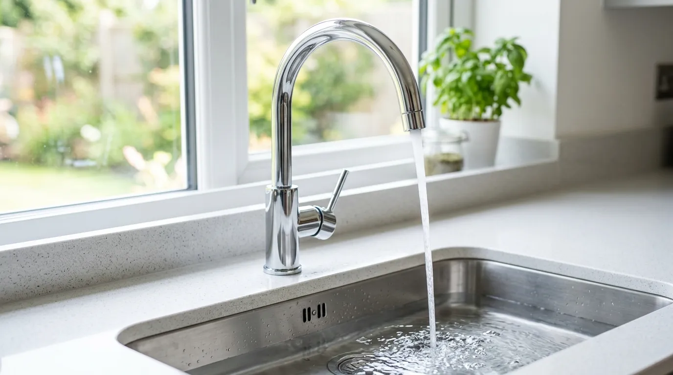 Local Plumbing Master Pros same day plumber fixing a faucet in Bayshore Gardens, FL